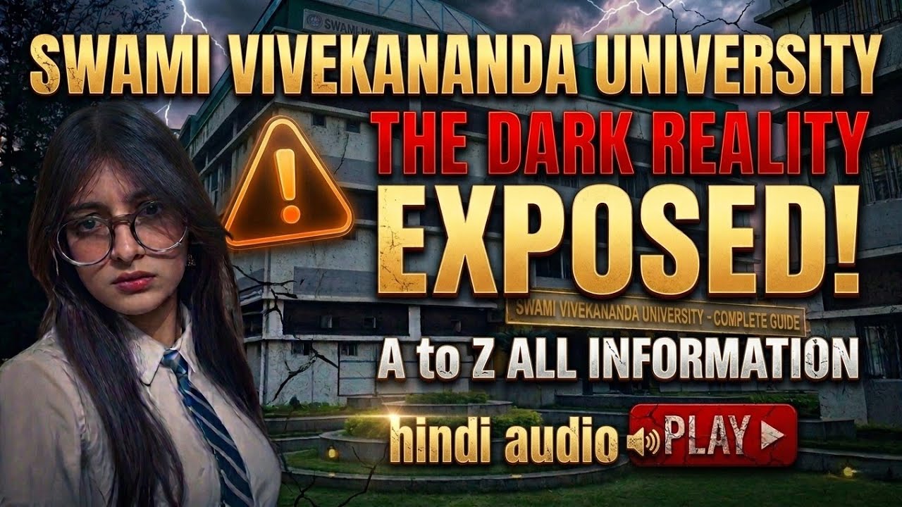 Swami Vivekananda University (SVU) Review 2026 | Placements, Fees & Dark Truth Exposed