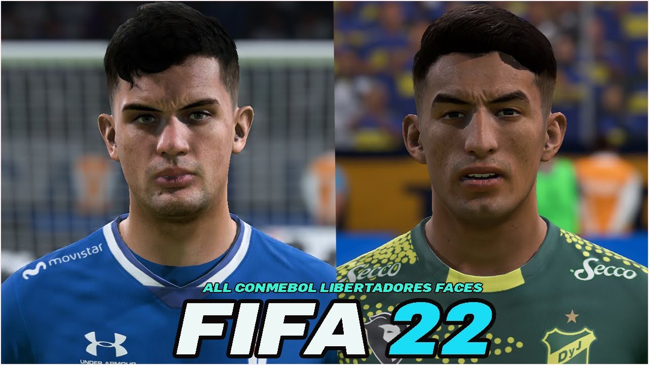 FIFA 22 | ALL CONMEBOL LIBERTADORES PLAYERS REAL FACES