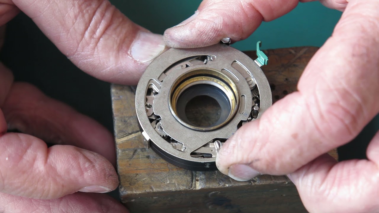 Synchro-Compur shutter servicing, part 04