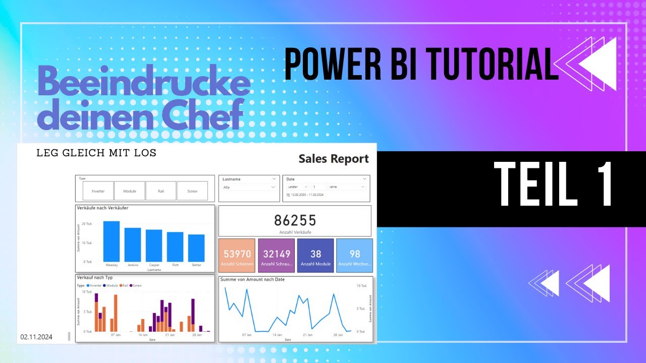 Power Bi Tutorial deutsch Teil  1 - Daten einbinden und Tabellen bereinigen- Was ist Power Bi?