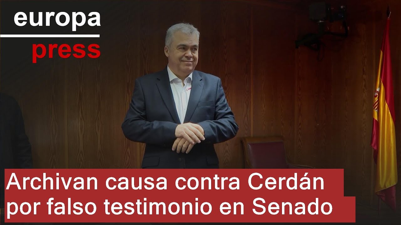 Archivan la causa contra Cerdán por presunto falso testimonio en la 'comisión Koldo' del Senado