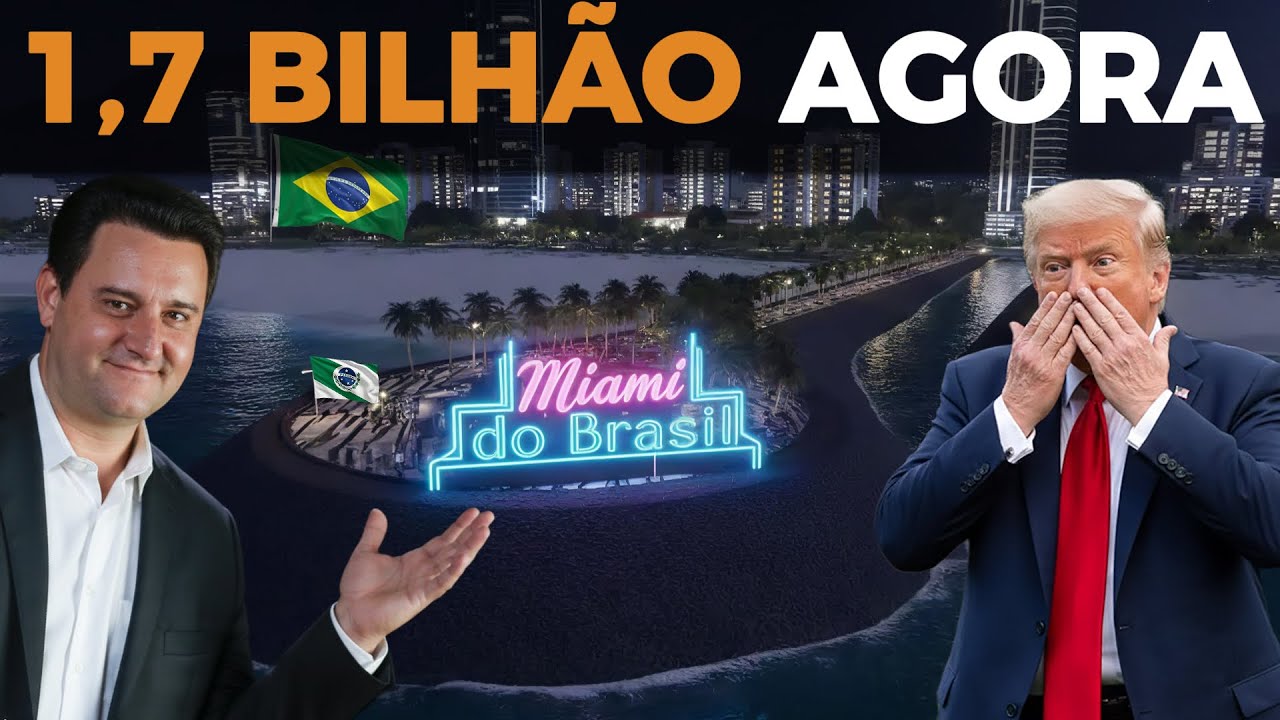 A OBRA BIZARRA do Paraná para transformar o litoral esvaziado em MIAMI BRASILEIRA!