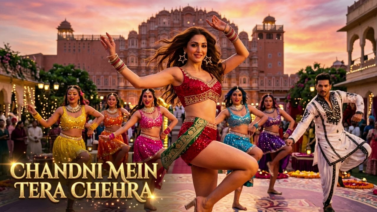 Chandni Mein Tera Chehra | Romantic Hindi Love Song | Moonlight Melody | Hindi Gana 2026