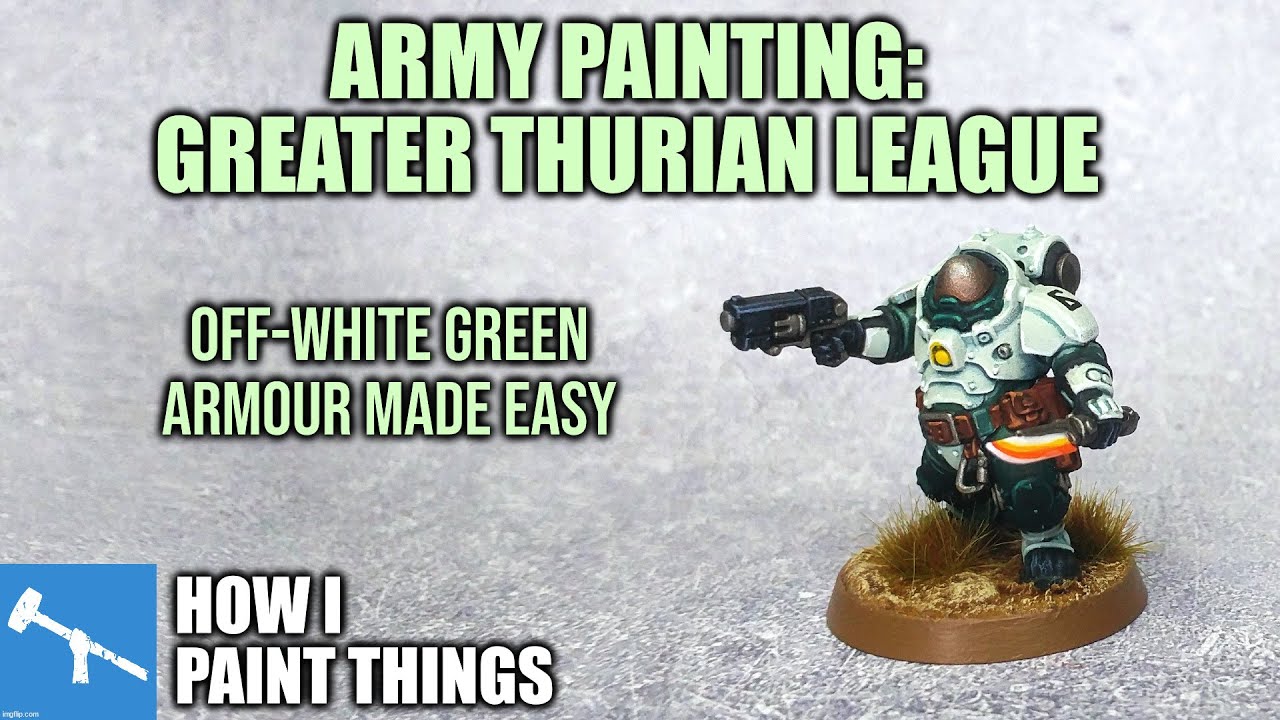 Leagues of Votann - Painting Greater Thurian League [How I Paint Things]