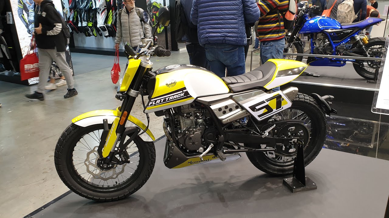 2020 Mondial FLAT TRACK Racing Yellow