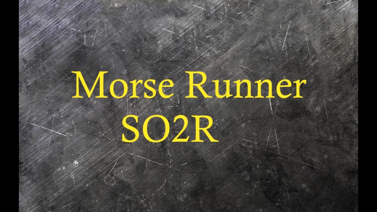 Morse Runner SO2R
