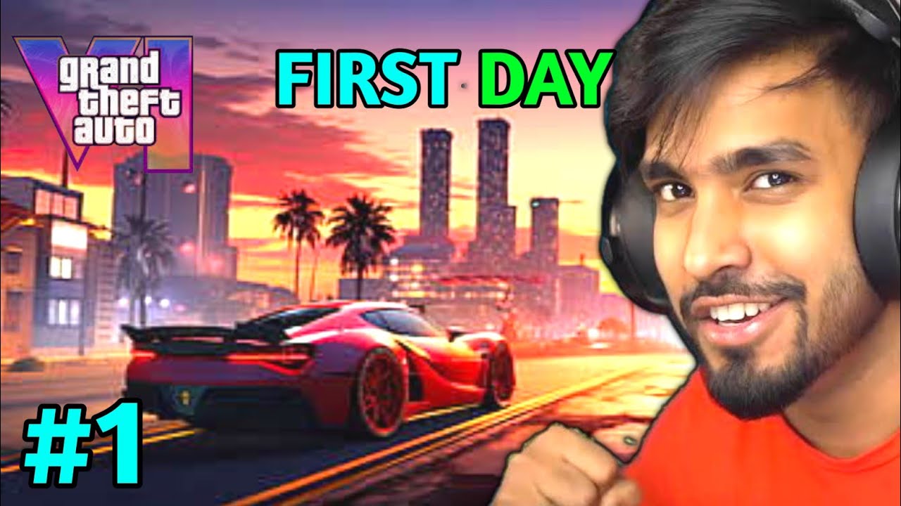 PLAYING GTA6 FOR THE FIRST TIME | GTA6 GAMEPLAY #1