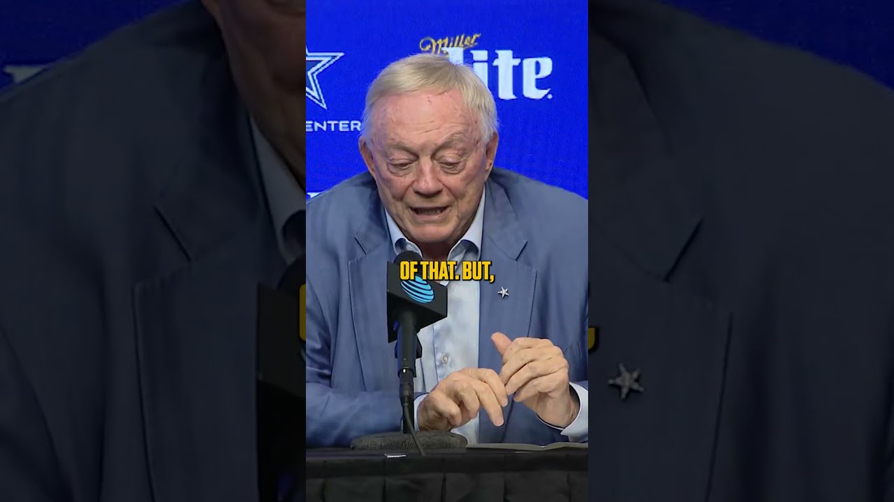 Jerry Jones on Micah Parsons' behavior before trade 😮 #cowboys #NFL #football #trade