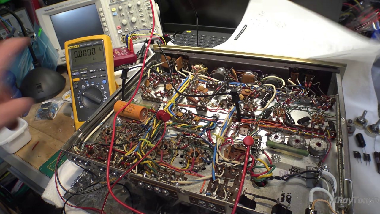 Fisher X-101-C Part 3: Rebuilding the Power Supply