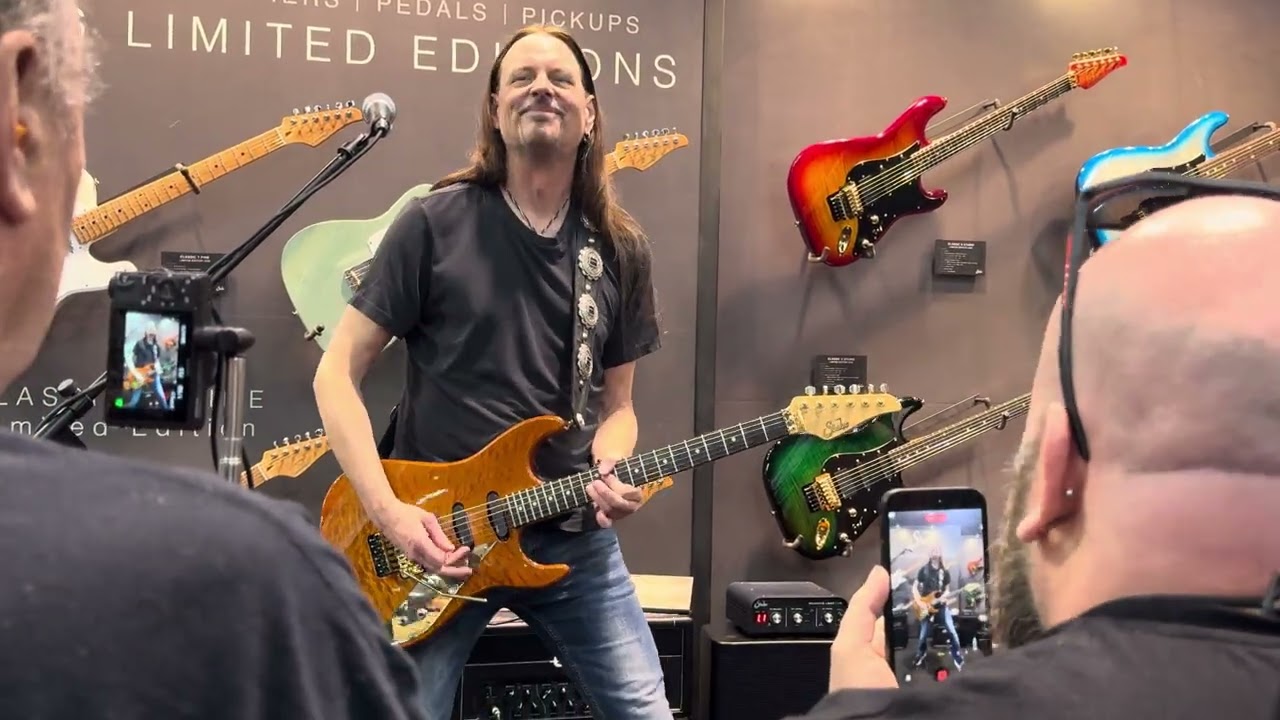 Reb Beach- NAMM 2026- "Headed for a Heartbreak” (Winger) 4K UHD- Suhr Guitar/ Pt-15 Amp/ Shiba Drive