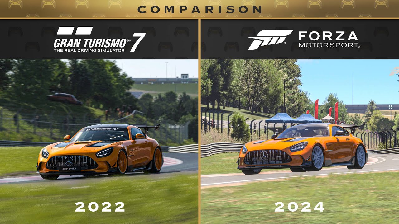 Nordschleife ❯ Forza Motorsport 🆚 Gran Turismo 7 | Replay Comparison + Ray Tracing