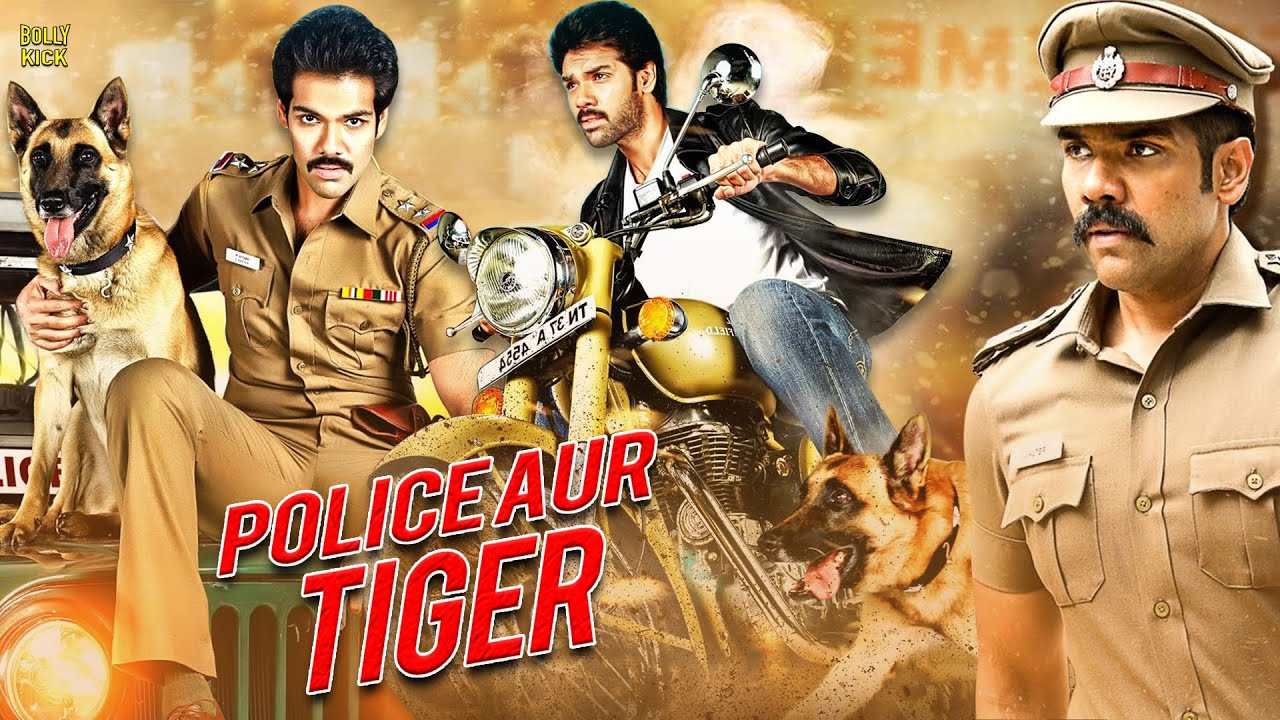 Police Aur Tiger Movie | Hindi Dubbed Movies | Sibi Sathyaraj | Arundhati | Hindi Action Movies