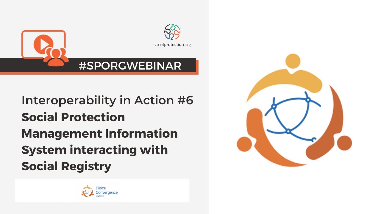 Social Protection Management Information System interacting with Social Registry