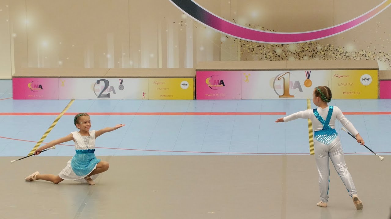 Majorettes*Studio EB Říčany * / baton duo trio-  Mažoretky / Hradec Kralove 2024