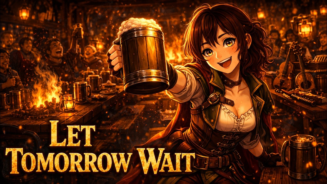Let Tomorrow Wait | Medieval Tavern Song (Fantasy Folk Music)