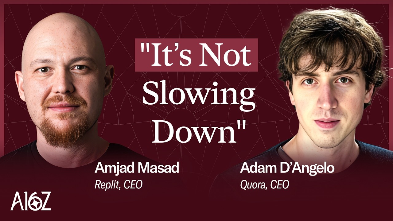 Amjad Masad & Adam D&rsquo;Angelo: How Far Are We From AGI?
