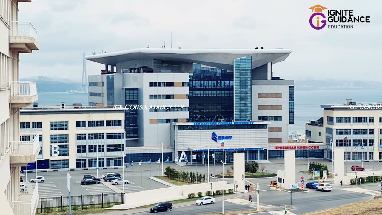 Far Eastern Federal University (FEFU/ДВФУ) Campus.