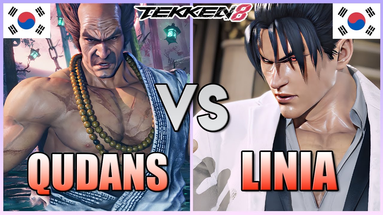 Tekken 8  ▰  Qudans (Rank #2 Heihachi) Vs LiniaPacifica (Jin Kazama) ▰ Ranked Matches!
