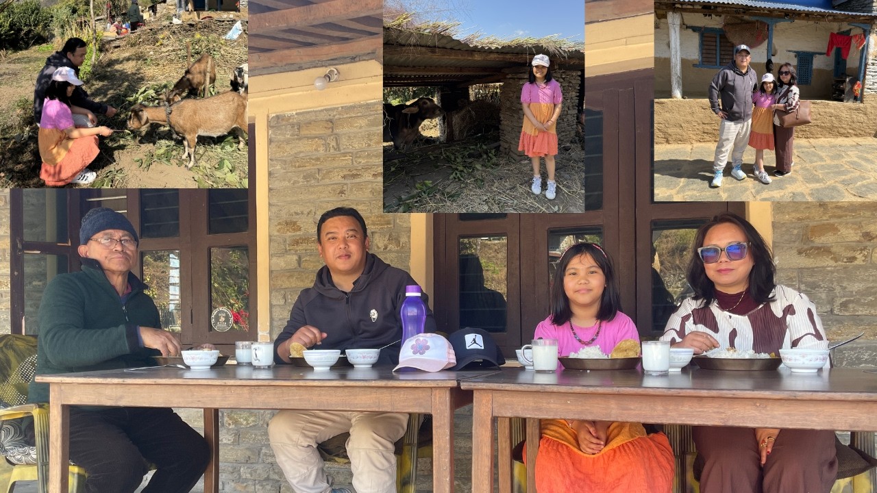बर्सौ पछि आफ्नो गाउँ फर्कदाको रमाइलो पल ⎮Hyangjakot Village⎮ माछापुछ्रे गाउँ पालिका कास्की Nepal⎮🇳🇵