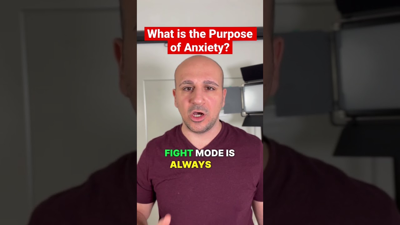 What is the PURPOSE of ANXIETY?