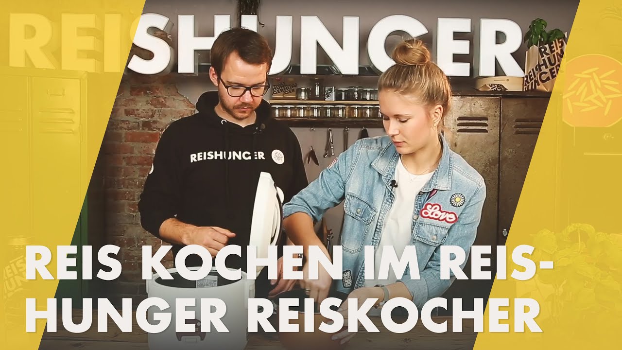 How to: Reis kochen im Reishunger Reiskocher | Reishunger kocht
