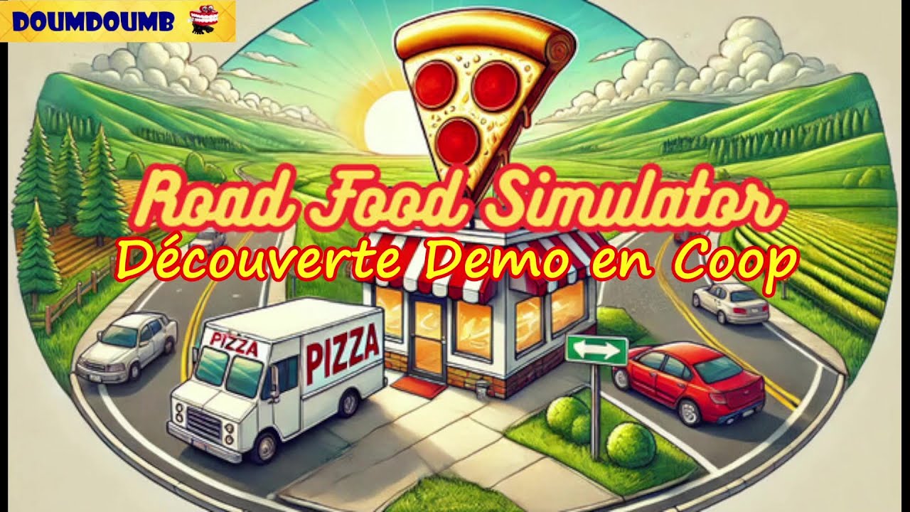 Road Food Simulator Demo Découverte Coop ! On fait de la Pizza !
