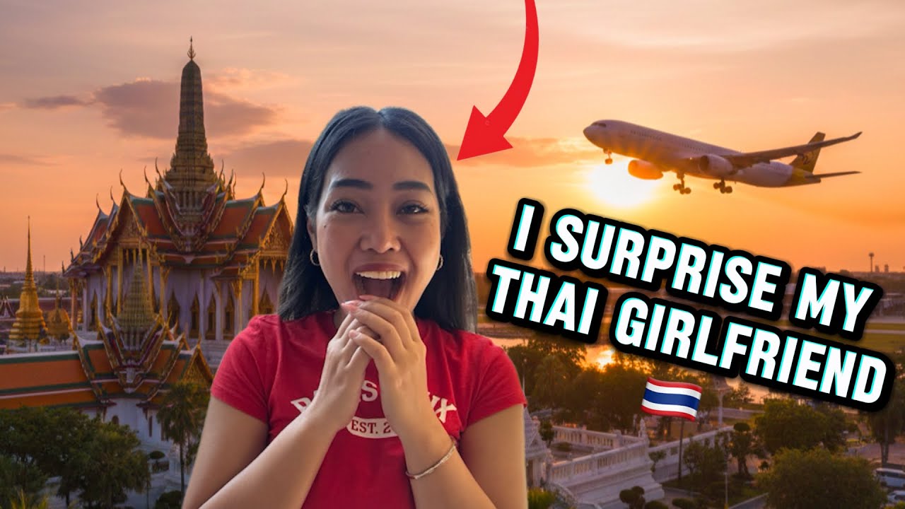 🇹🇭 I surprise my Thai girlfriend 🇹🇭: Her reaction is priceless 