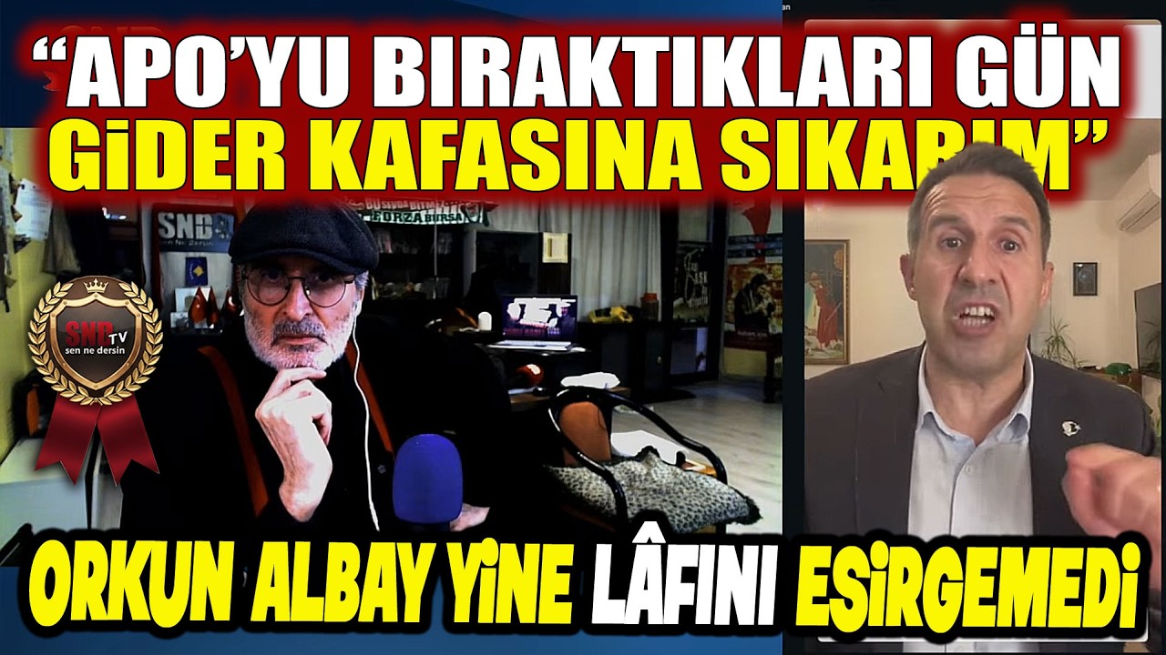 ORKUN ÖZELLER CANLI YAYINDA YİNE LÂFINI ESİRGEMEDİ 