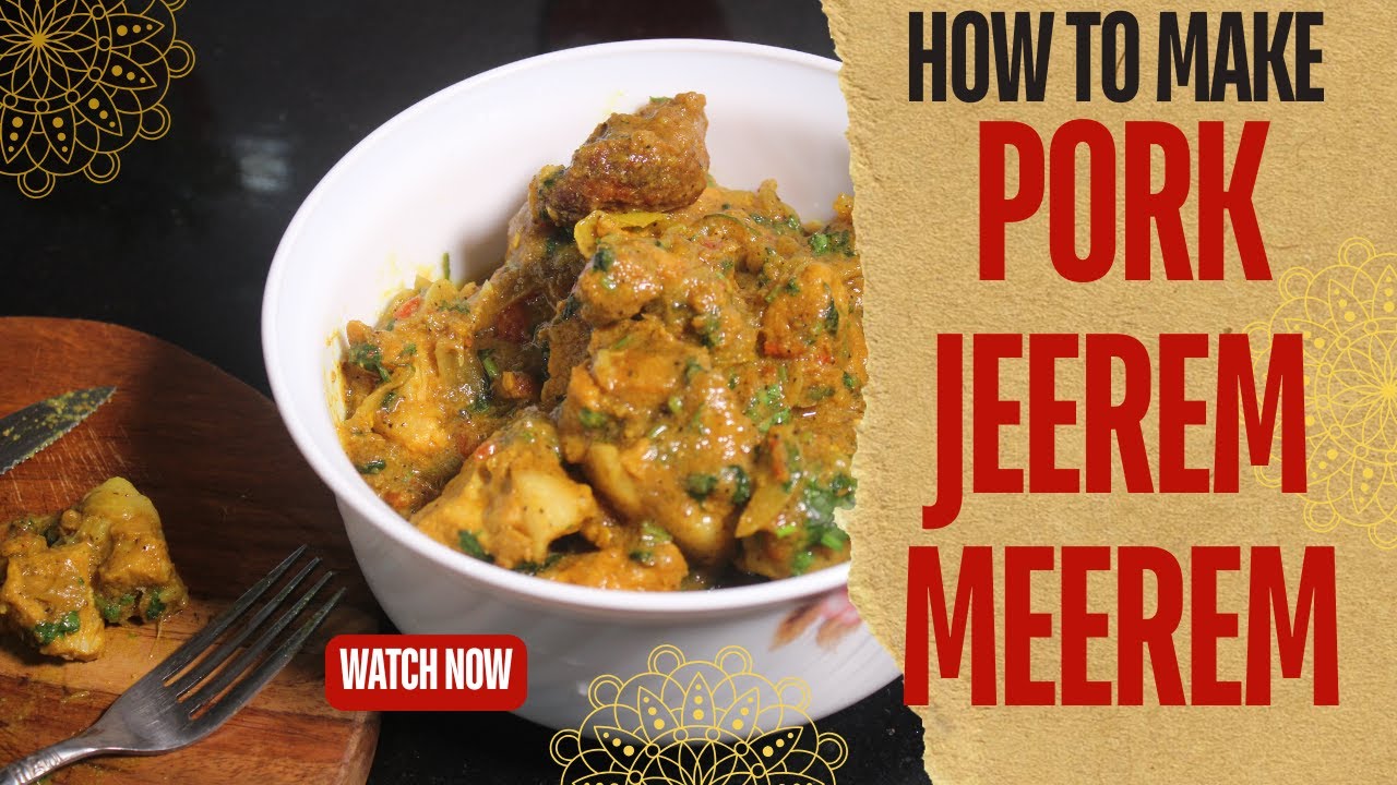 PORK JEEREM MEEREM | GOAN AUTHENTIC FOOD | PORK | GOAN STYLE PORK RECIPE #porkrecipe #goanfood #goa