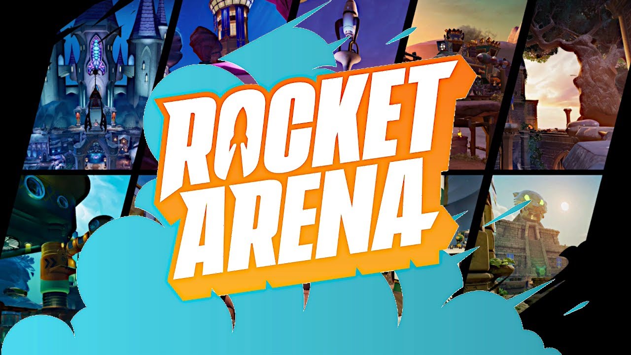 We blast our enemies, ourselves and well basically everything we see in Rocket Arena - First Time