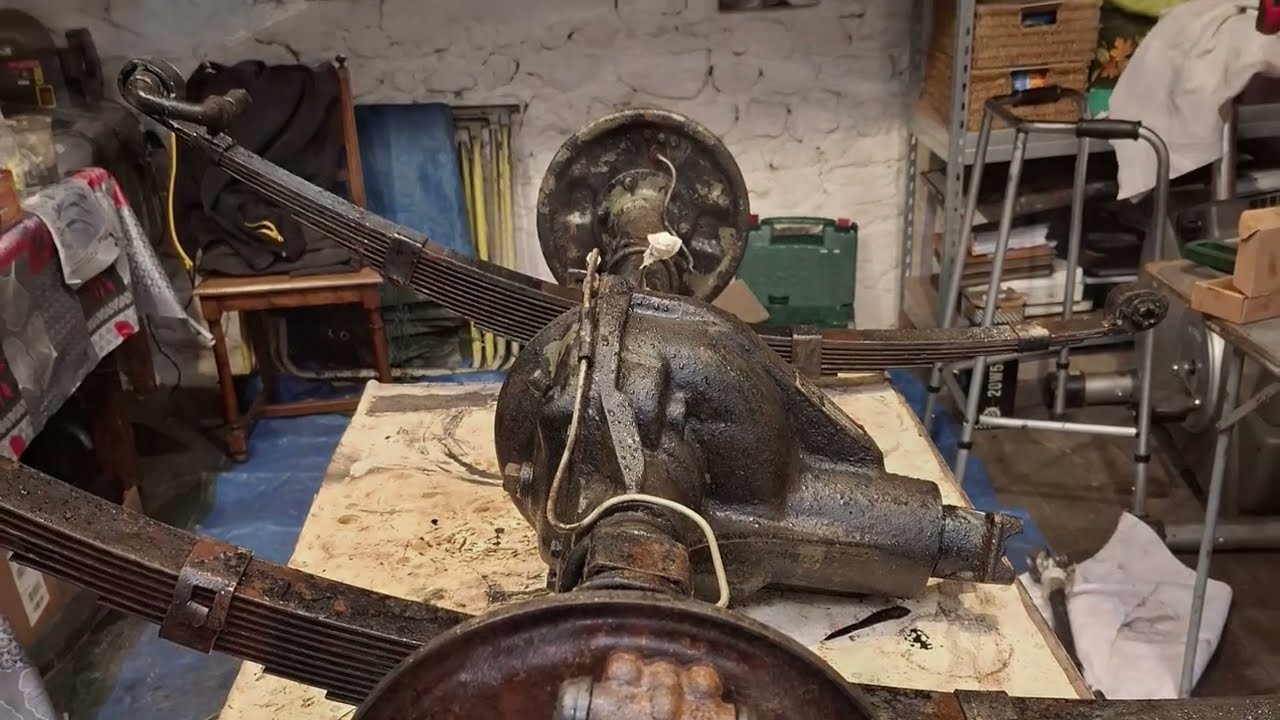 Restauration jeep hotchkiss 4 ème partie
