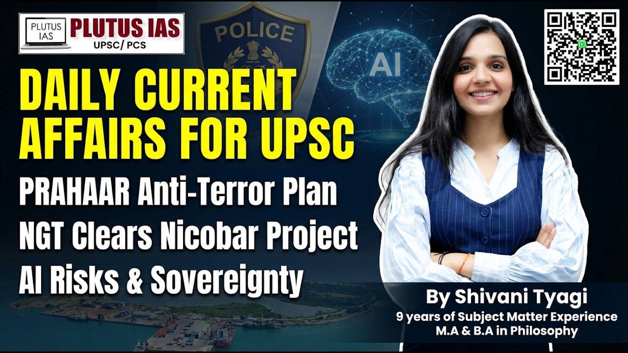 PLUTUS IAS | Daily Current Affairs for UPSC | 25th February 2026 | Shivani Mam #currentaffairs