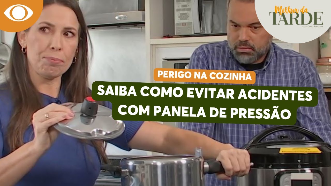PERIGO NA COZINHA! Quais são os riscos da panela de pressão e como usar? Especialista explicam!