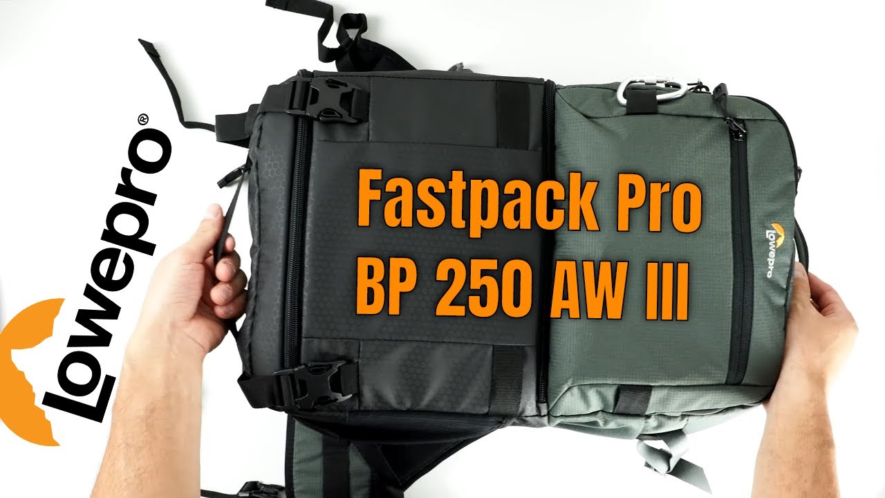 LOWEPRO Fastpack Pro 250 AW III : LE sac à dos photo / autre à 50 / 50 !
