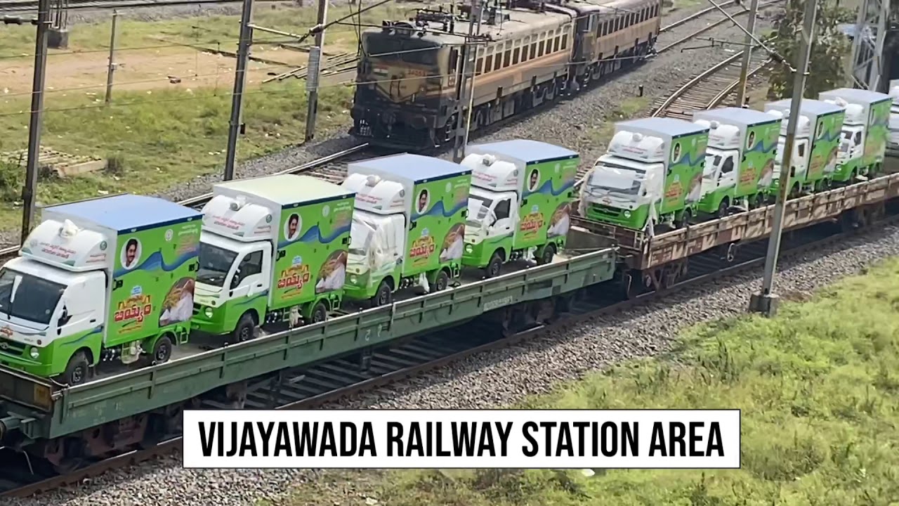 CM Jagan Introduces Ration Rice Door Delivery Vehicles In all Areas in Andhra Pradesh