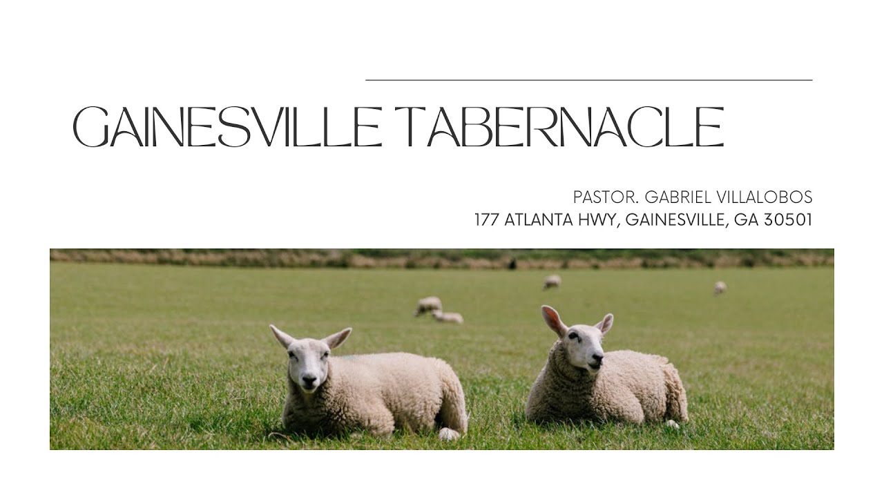Sun: Sep 14th - Bro. Gabriel Villalobos | The Promise of the Holy Ghost |
