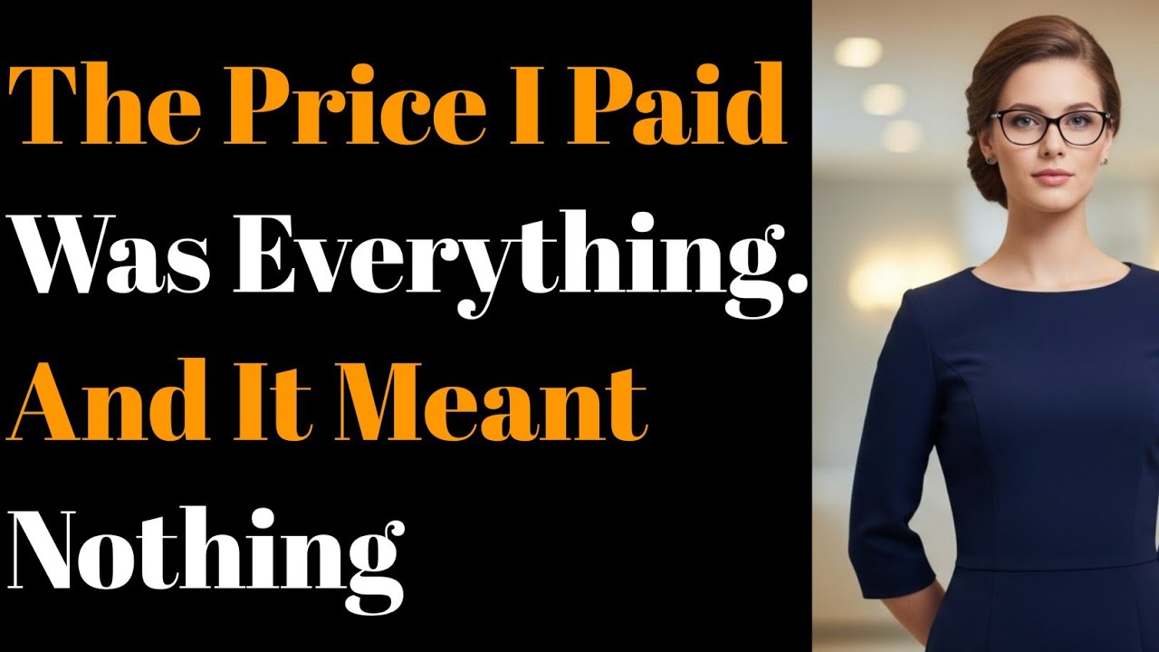 The Price I Paid Was Everything &mdash; And It Meant Nothing   #cheating