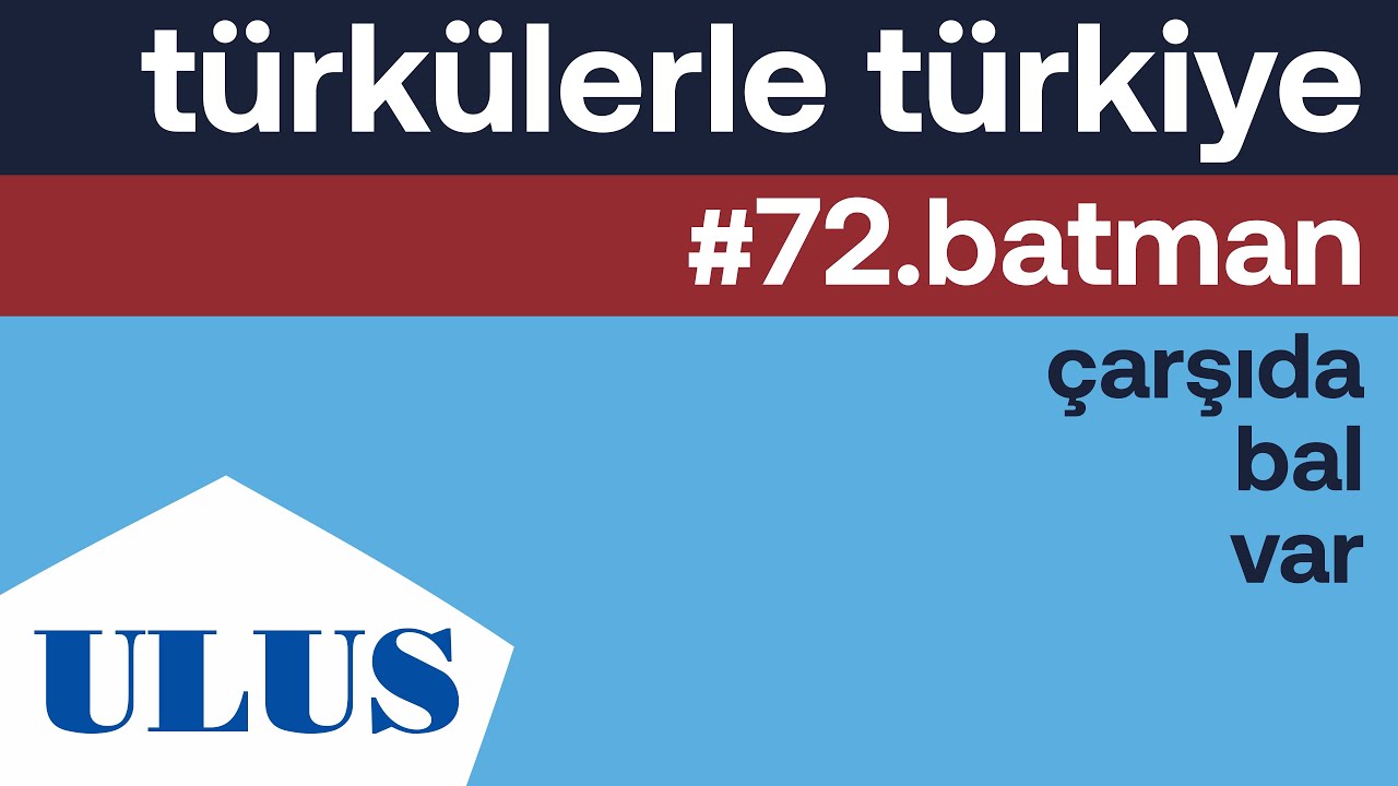 Erol Köker - Çarşıda Bal Var | Batman Türküleri