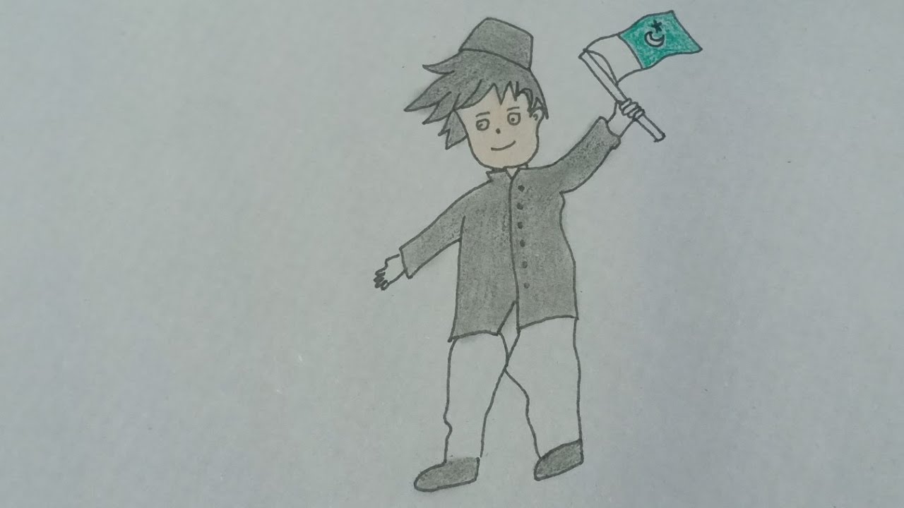 How to draw chart for independence day | Happy Independence day | 14 august drawing