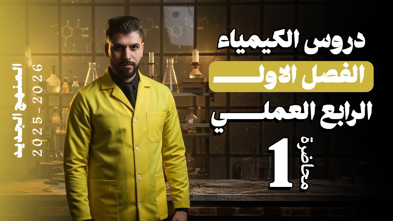 كيمياء الرابع العلمي // الفصل الاول / المحاضرة 1 /  منهج الجديد