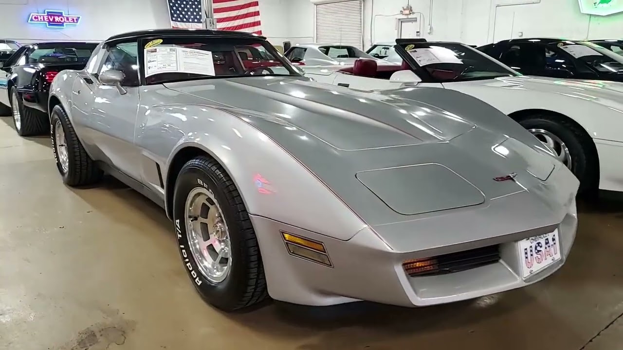 Corvette 1981 года выпуска, *4-ступенчатая коробка передач, предположительно пробег 40 000 миль*