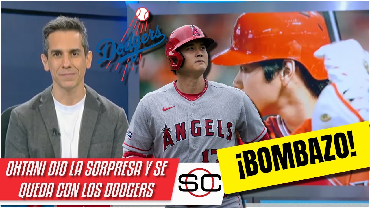 BOMBAZO SHOHEI OHTANI se une a LOS DODGERS. Firma contrato histórico por 700 millones | SportsCenter