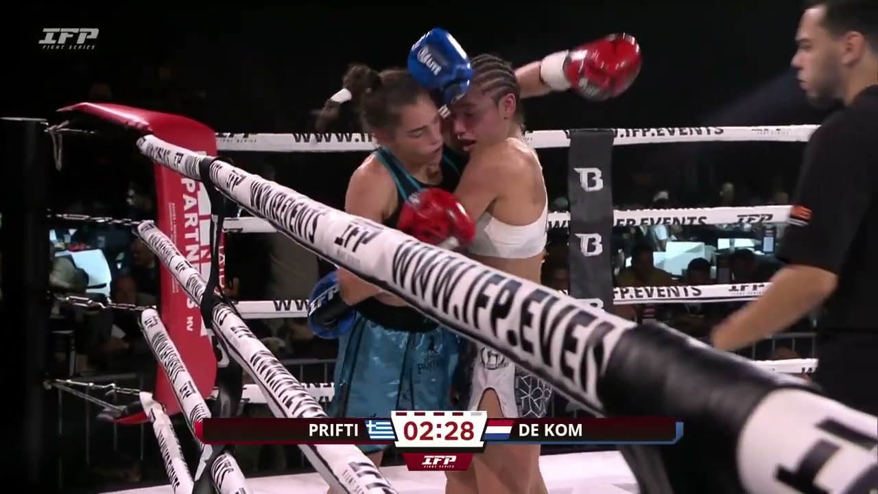 Tessa de Kom VS Antonia Prifti   🔥 Full Fight   IFP Fight Series Bantamweight World Title