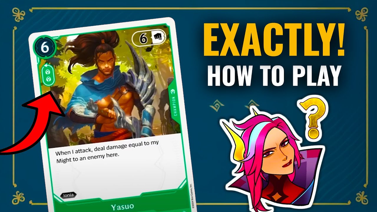 *GAME RULES OFFICIALLY RELEASED* How To Play - The League of Legends Trading Card Game
