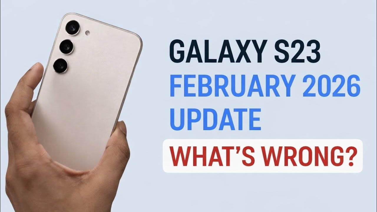 (Malayalam)Samsung Galaxy S23 February 2026 Update Battery Drain, Heating & Camera Test!