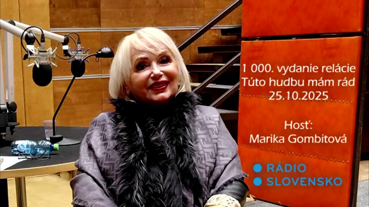 Marika Gombitová ako hosť 1 000. vydania relácie Túto hudbu mám rád (2025)