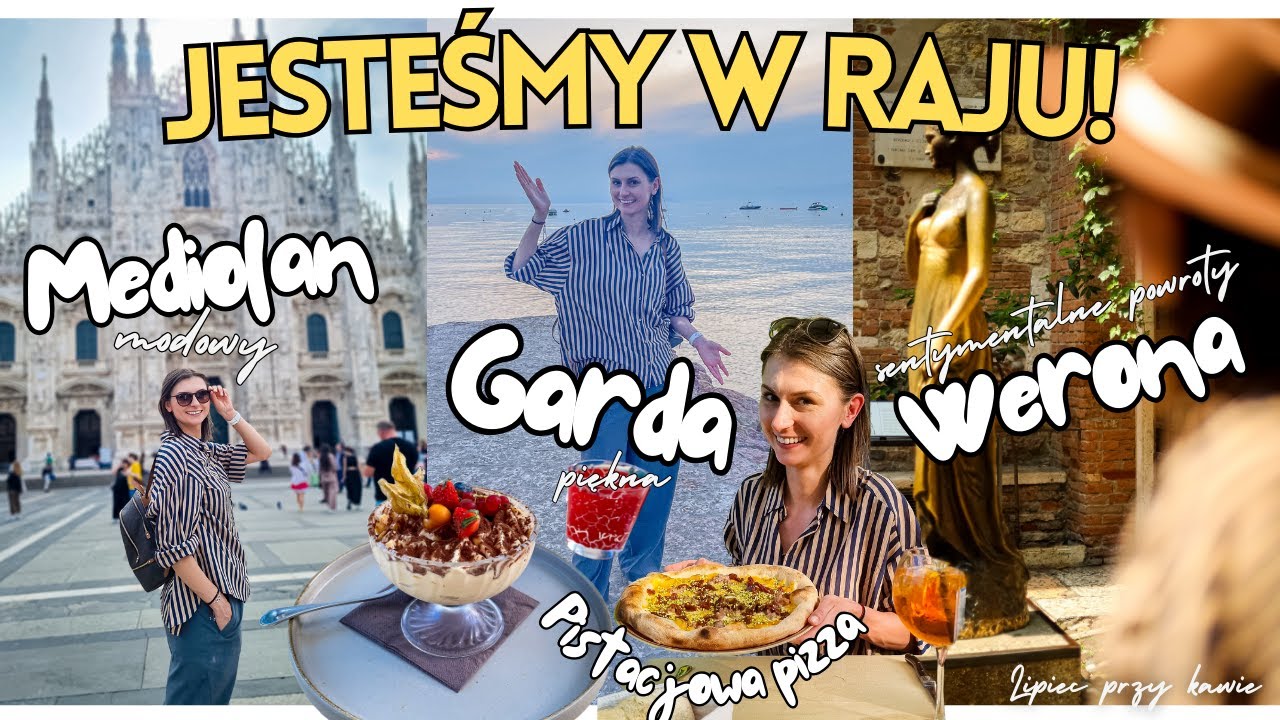 MIESZKAMY W WILLI Z WINNICĄ 🍇 TYLE SIĘ TUTAJ DZIEJE 🤯 MEDIOLAN, WERONA I JEZIORO GARDA 🇮🇹 EUROTRIP 🚗