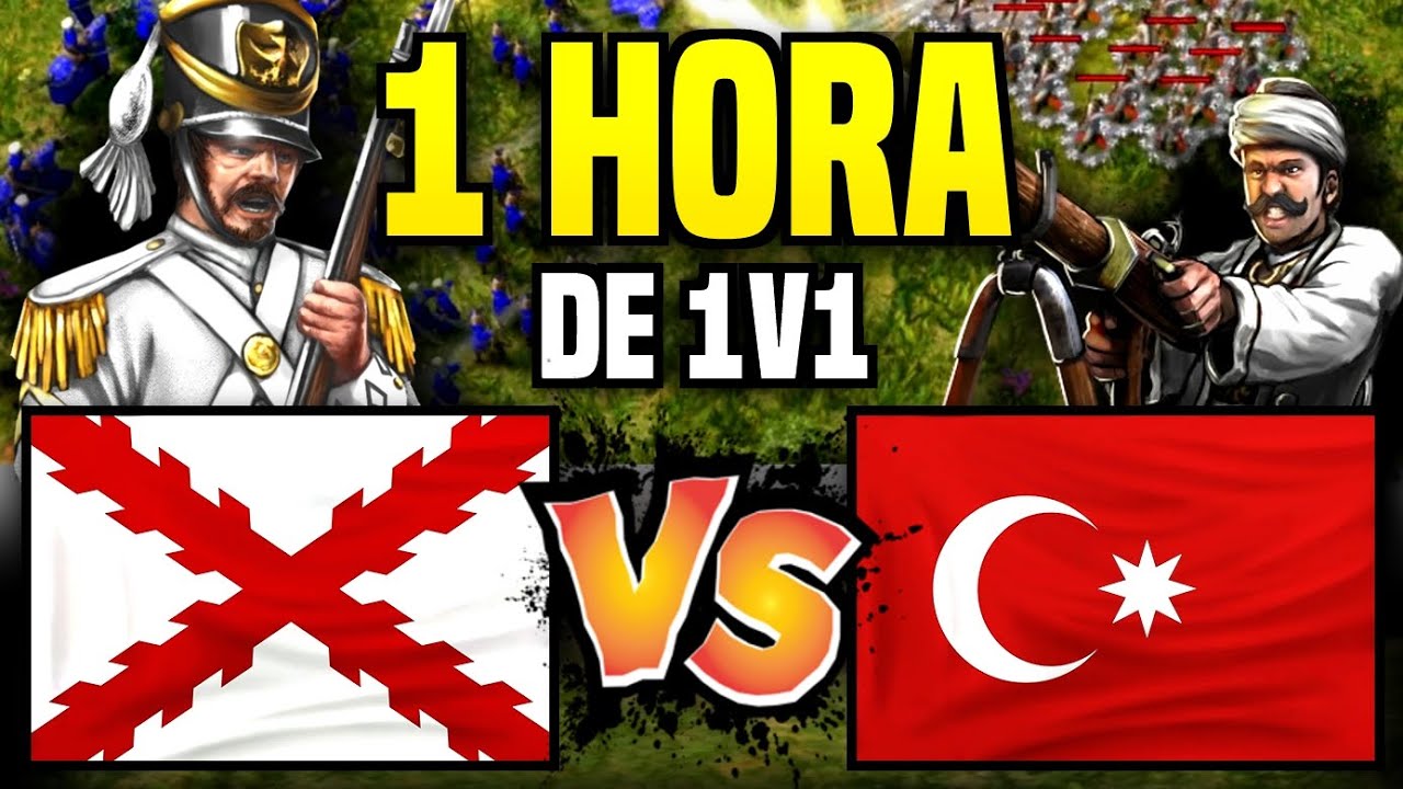 DUELO LEGENDARIO en AGE OF EMPIRES 3 ¡1 Hora de Ranked 1v1!