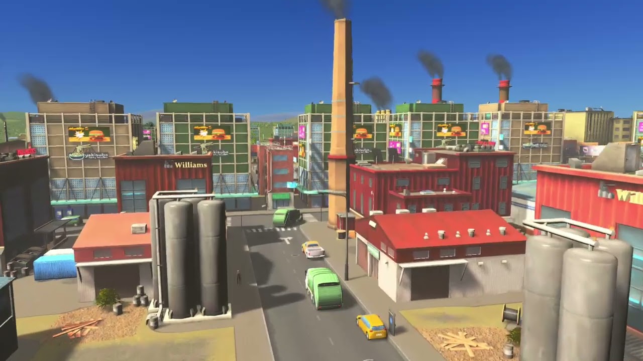 Cities Skylines New Scenario Map Trains Garbage Truck Route Creativity At Work