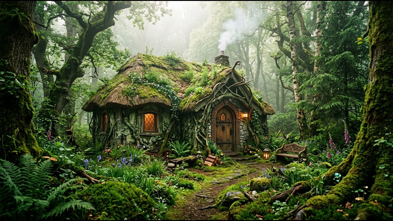 Mith's Sanctuary - The Magical Cottage | One Hour of Soothing Music